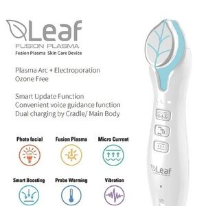 Fusion Plasma Skin Care Device - White and Blue